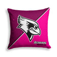 Pixsona Illinois State Redbirds Pink Implosion Throw Pillow | Personalized | Custom