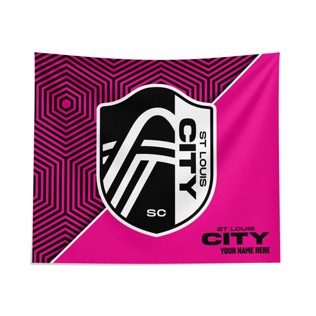 Pixsona St. Louis City SC Pink Implosion Tapestry | Personalized | Custom