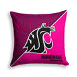 Pixsona Washington State Cougars Pink Implosion Throw Pillow | Personalized | Custom