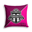 Pixsona Toronto FC Pink Implosion Throw Pillow | Personalized | Custom