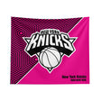 Pixsona New York Knicks Pink Implosion Tapestry | Personalized | Custom