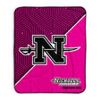 Pixsona Nicholls State Colonels Pink Implosion Pixel Fleece Blanket | Personalized | Custom