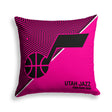 Pixsona Utah Jazz Pink Implosion Throw Pillow | Personalized | Custom