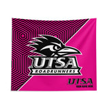 Pixsona UTSA Roadrunners Pink Implosion Tapestry | Personalized | Custom