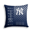 Pixsona New York Yankees Halftone Throw Pillow | Personalized | Custom