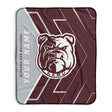 Pixsona Alabama A&M Bulldogs Glow Pixel Fleece Blanket | Personalized | Custom