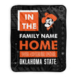 Pixsona Oklahoma State Cowboys Cheer Pixel Fleece Blanket | Personalized | Custom