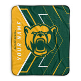 Pixsona Baylor Bears Glow Pixel Fleece Blanket | Personalized | Custom