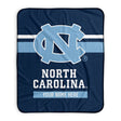 Pixsona North Carolina Tar Heels Stripes Pixel Fleece Blanket | Personalized | Custom