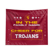 Pixsona USC Trojans Cheer Tapestry | Personalized | Custom