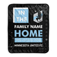 Pixsona Minnesota United FC Cheer Pixel Fleece Blanket | Personalized | Custom