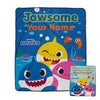 Pixsona Pixel Fleece Licensed Baby Shark Family Party Pixel Fleece Blanket | Personalized | Custom
