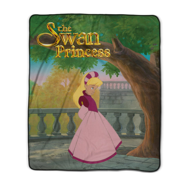 Pixsona Swan Princess Young Princess Odette Pixel Fleece Blanket
