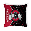 Pixsona Throw Pillows Licensed Ohio State Buckeyes Glow Throw Pillow | Personalized | Custom