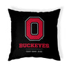 Pixsona Throw Pillows Licensed Ohio State Buckeyes Block Throw Pillow | Personalized | Custom