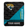 Pixsona Jacksonville Jaguars Split Pixel Fleece Blanket | Personalized | Custom