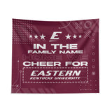 Pixsona Eastern Kentucky Colonels Cheer Tapestry | Personalized | Custom