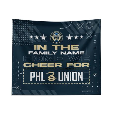 Pixsona Philadelphia Union Cheer Tapestry | Personalized | Custom