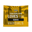 Pixsona Idaho Vandals Skyline Tapestry | Personalized | Custom