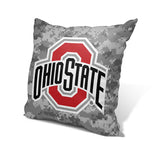 Pixsona Ohio State Buckeye Camo Throw Pillow | Personalized | Custom