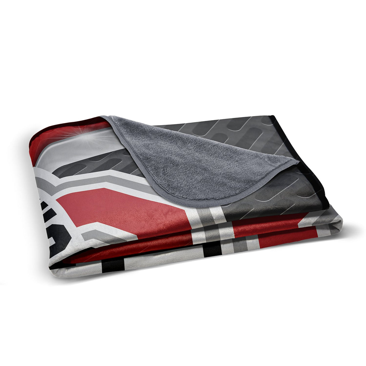Pixsona Ohio State Flash Pixel Fleece Blanket | Personalized | Custom