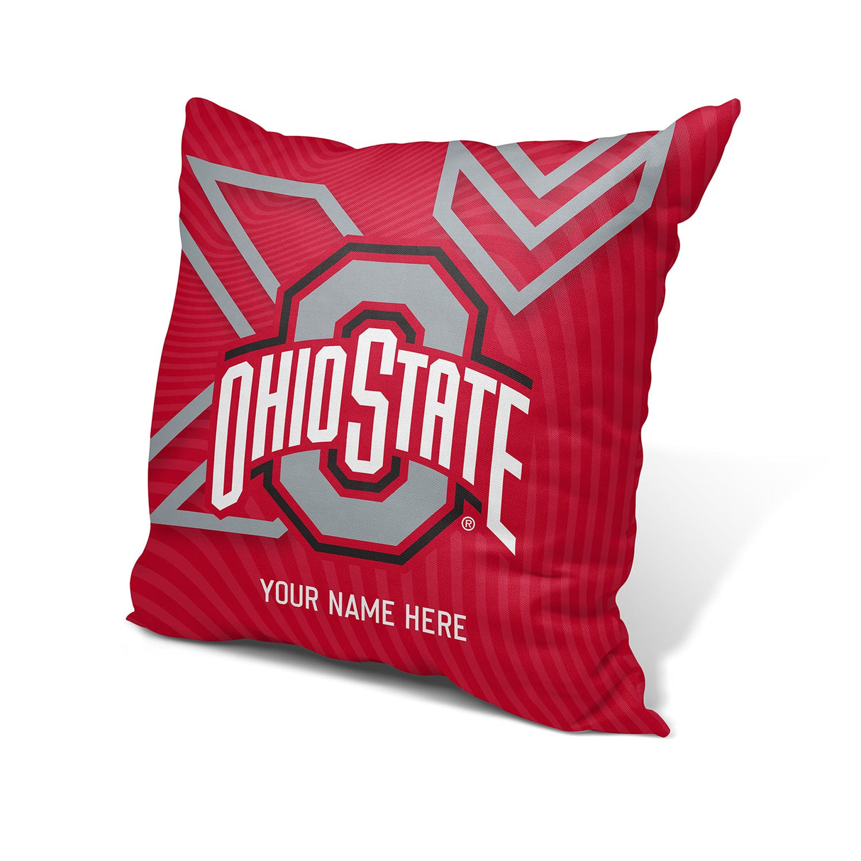 Pixsona Ohio State Arrows Throw Pillow | Personalized | Custom