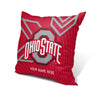 Pixsona Throw Pillows Ohio State Arrows Throw Pillow | Personalized | Custom