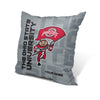 Pixsona Throw Pillows Licensed Ohio State Brutus Run Throw Pillow | Personalized | Custom