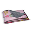 Pixsona Pixel Fleece Blankets Swan Princess Pattern Pixel Fleece Blanket
