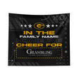 Pixsona Grambling Tigers Cheer Tapestry | Personalized | Custom