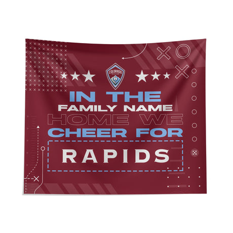 Pixsona Colorado Rapids Cheer Tapestry | Personalized | Custom