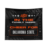 Pixsona Oklahoma State Cowboys Cheer Tapestry | Personalized | Custom