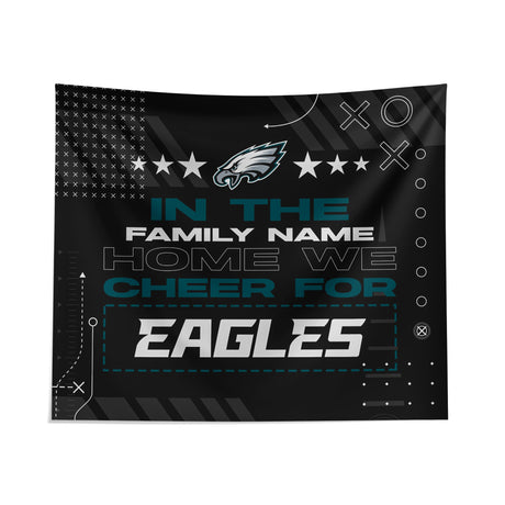 Pixsona Philadelphia Eagles Cheer Tapestry | Personalized | Custom