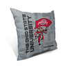 Pixsona Throw Pillows Licensed Ohio State Brutus Run Throw Pillow | Personalized | Custom