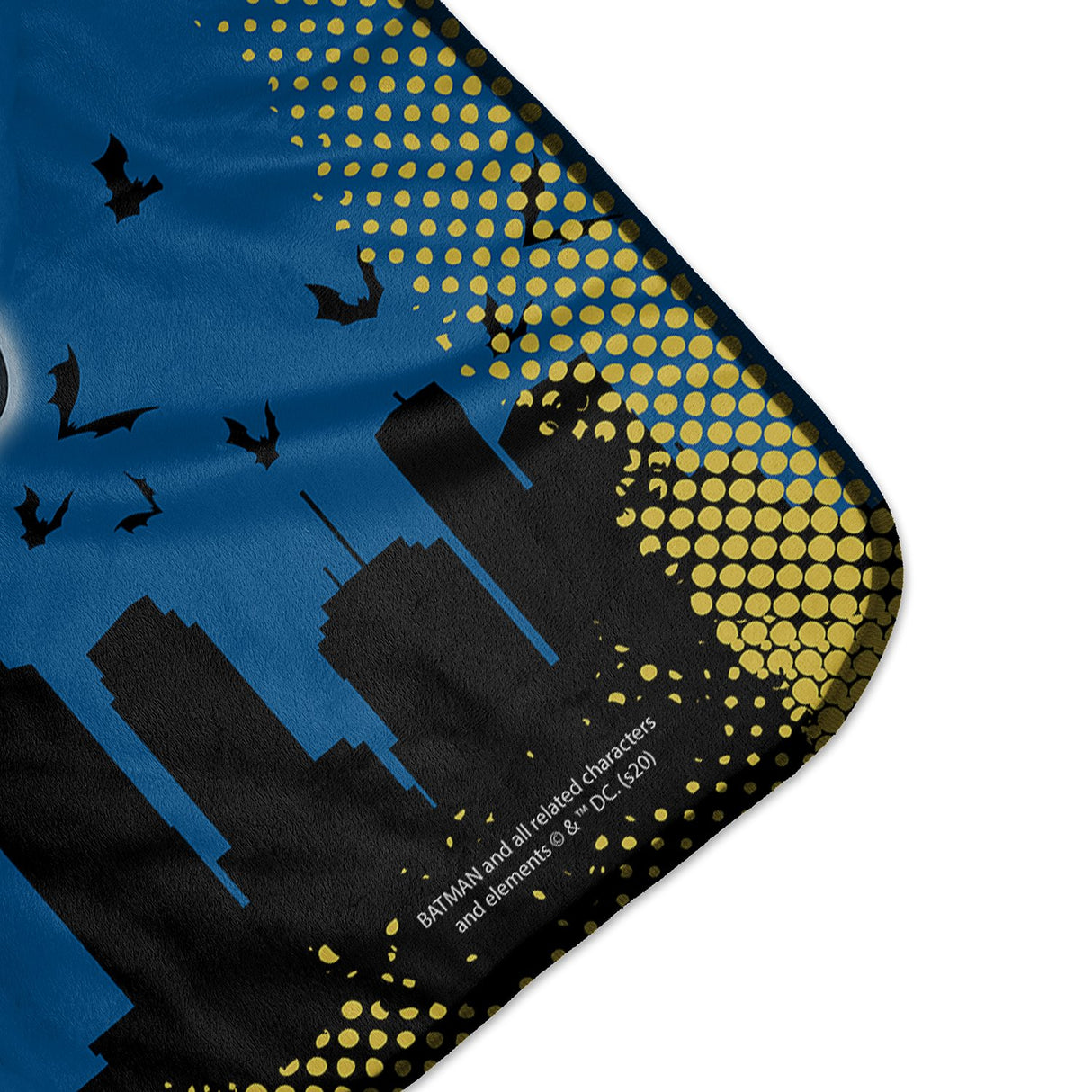 Pixsona Batman Bat Strong Pixel Fleece Blanket | Personalized | Custom
