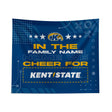 Pixsona Kent State Golden Flashes Cheer Tapestry | Personalized | Custom