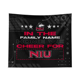 Pixsona Northern Illinois Huskies Cheer Tapestry | Personalized | Custom