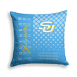 Pixsona Southern Jaguars Halftone Throw Pillow | Personalized | Custom