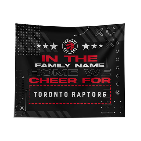 Pixsona Toronto Raptors Cheer Tapestry | Personalized | Custom