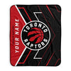 Pixsona Toronto Raptors Glow Pixel Fleece Blanket | Personalized | Custom