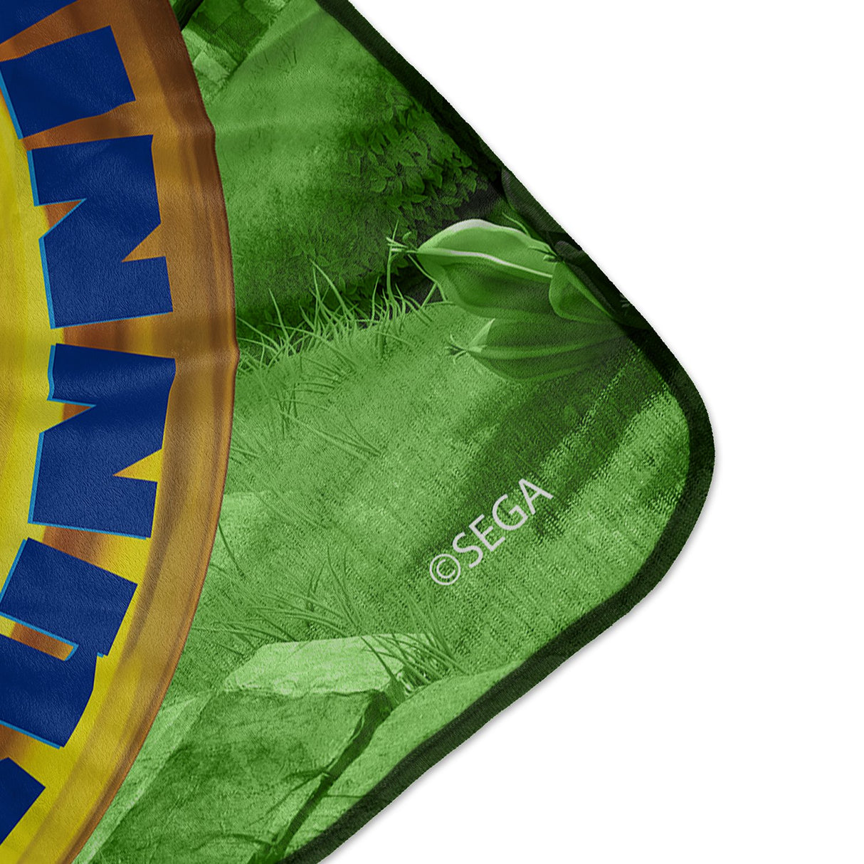 Pixsona SEGA Sonic Ring Run Pixel Fleece Blanket | Personalized | Custom