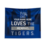 Pixsona Memphis Tigers Skyline Tapestry | Personalized | Custom