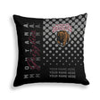 Pixsona Montana Grizzlies Halftone Throw Pillow | Personalized | Custom