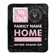 Pixsona Inter Miami FC Cheer Pixel Fleece Blanket | Personalized | Custom