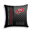 Pixsona Western Kentucky Hilltoppers Halftone Throw Pillow | Personalized | Custom