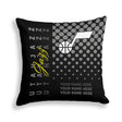 Pixsona Utah Jazz Halftone Throw Pillow | Personalized | Custom
