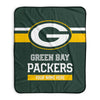 Pixsona Green Bay Packers Stripes Pixel Fleece Blanket | Personalized | Custom