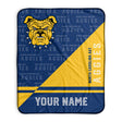 Pixsona North Carolina A&T Aggies Split Pixel Fleece Blanket | Personalized | Custom