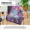 Pixsona Pixel Fleece Licensed My Little Pony Sparkle Dream Repeat Pixel Fleece Blanket | Personalized | Custom
