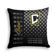 Pixsona Columbus Crew Halftone Throw Pillow | Personalized | Custom